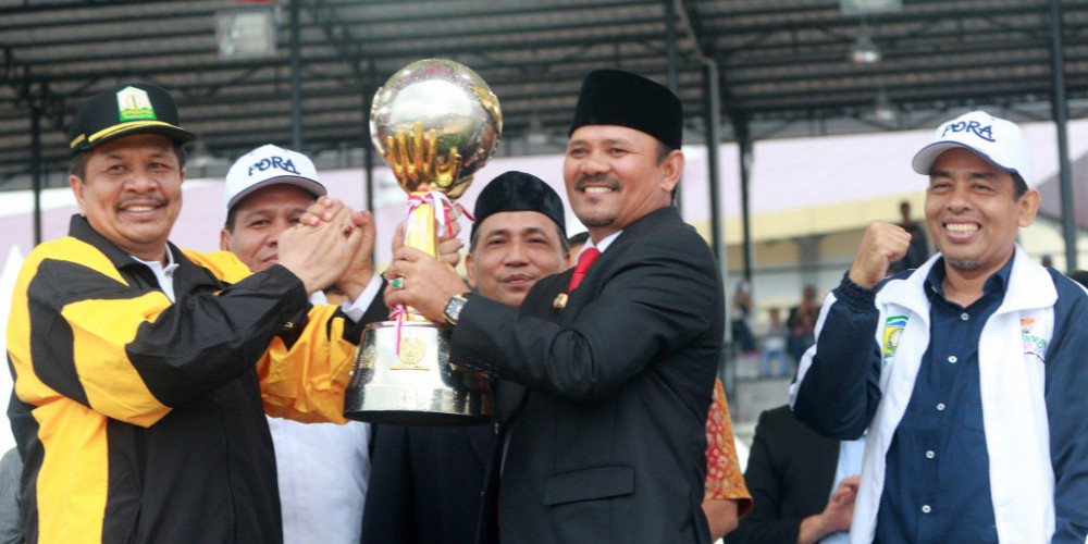 Tuan Rumah Aceh Besar Juara Umum PORA XIII