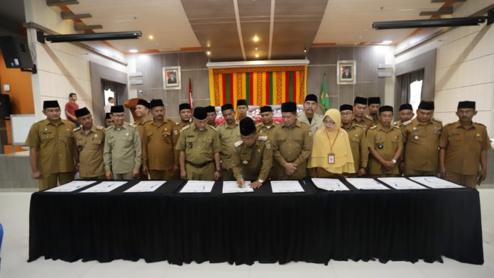 90 Keuchik se-Banda Aceh Teken Piagam Deklarasi Gampong Layak Anak