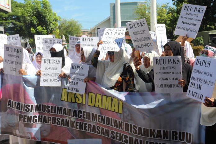 Aliansi Muslimat Aceh Tolak RUU PKS Disahkan