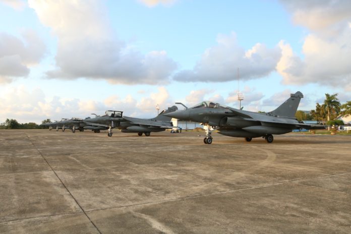 Dihadang Cuaca Buruk, 7 Pesawat Tempur Prancis Mendarat Darurat di Aceh