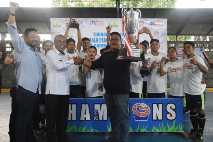 Teamphan RK Juara Turnamen Futsal Gubernur Aceh Cup 2019