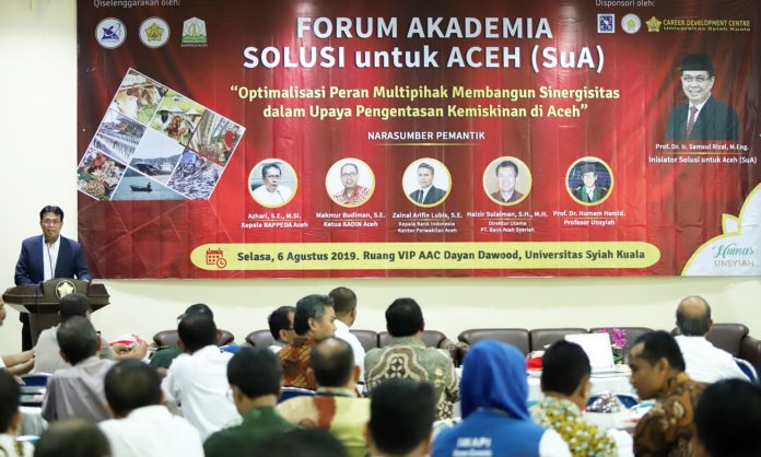 Multipihak Berkumpul di Unsyiah Bahas Pengentasan Kemiskinan di Aceh