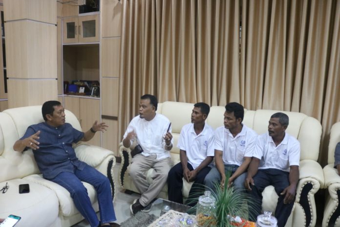 Tiga Nelayan Aceh Timur Dipulangkan dari Malaysia