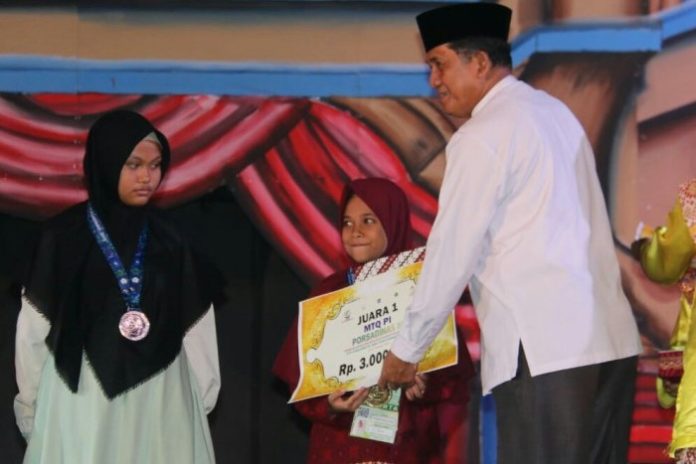 Kafilah Aceh Raih 3 Medali Emas Porsadin Nasional 2019 di Bangka Belitung
