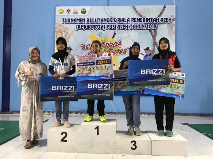 PB Teuku Umar Meulaboh Juara Umum Kejurprov PBSI Aceh 2019