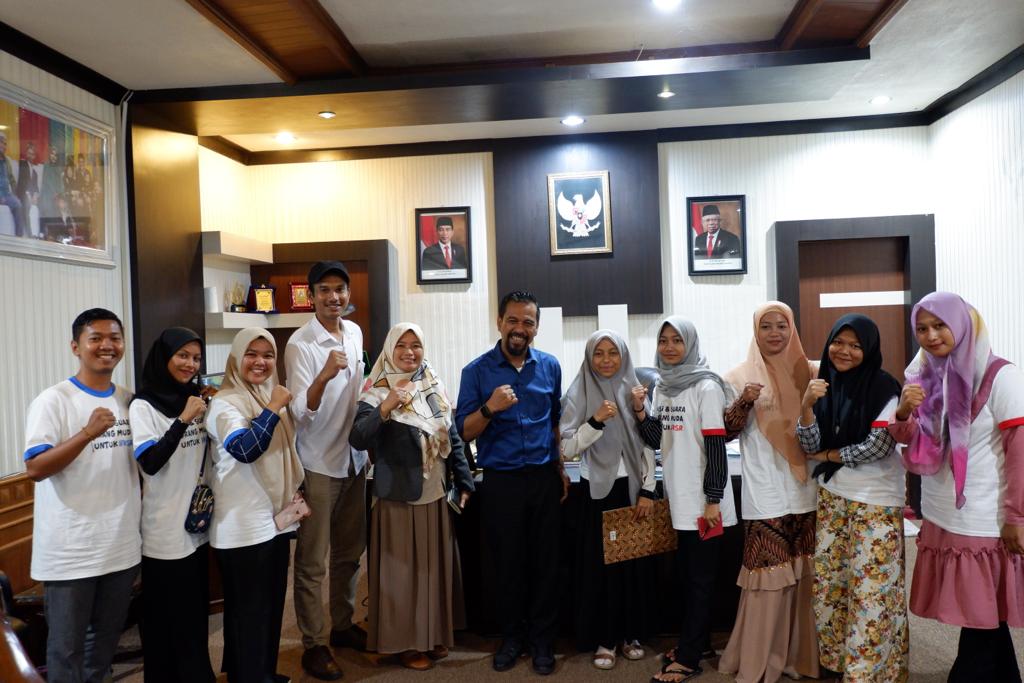 Puluhan Anak Muda Aceh Suarakan Pemenuhan HKSR
