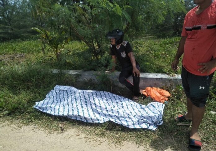 Mayat Pria Ditemukan di Pesisir Pantai Bantayan Aceh Utara