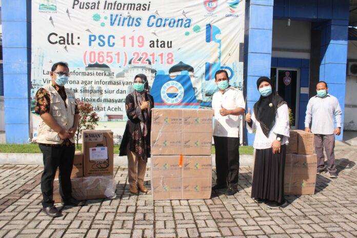 Aceh Terima Bantuan 1.000 Hygiene Kit dari Unicef