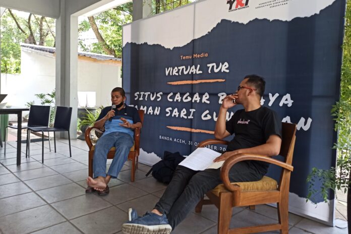 BPCB Aceh Inisiasikan Virtual Tour 360° Situs Cagar Budaya Taman Sari Gunongan