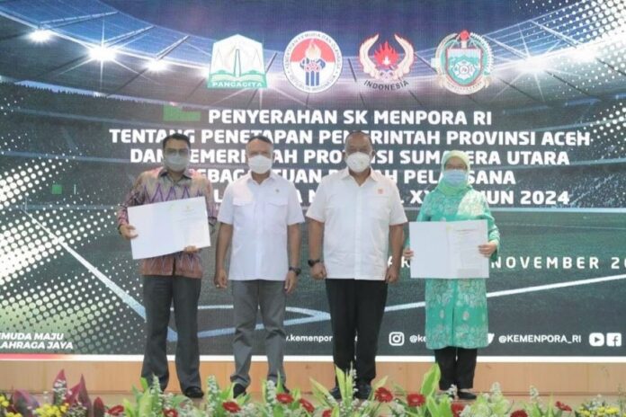 Aceh dan Sumut Resmi Jadi Tuan Rumah PON XXI 2024