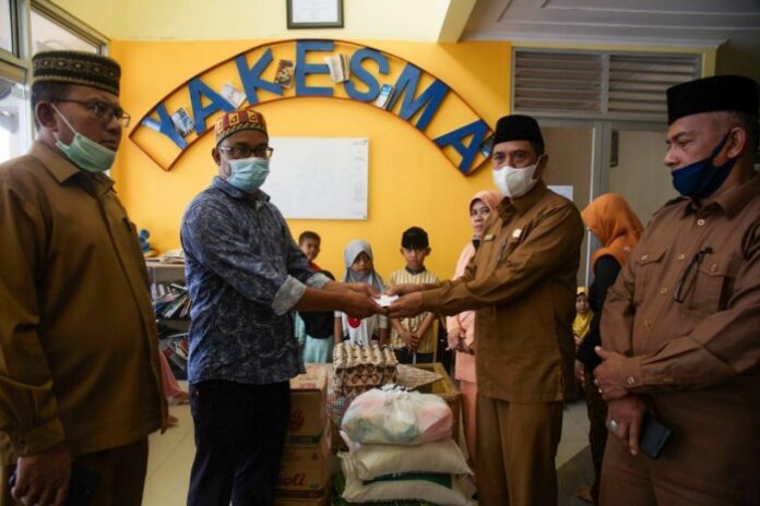 Sambut HAB ke-75, Kemenag Aceh Salurkan Bantuan ke Panti Asuhan BTRG dan Yakesma
