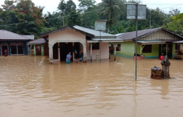 Banjir Menggenangi Delapan Kecamatan di Aceh Timur