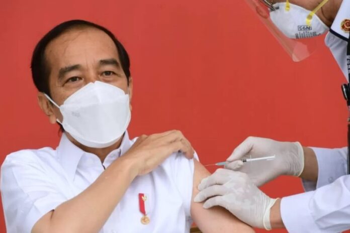 Presiden Jokowi Akan Terima Vaksin Corona Dosis Kedua Besok