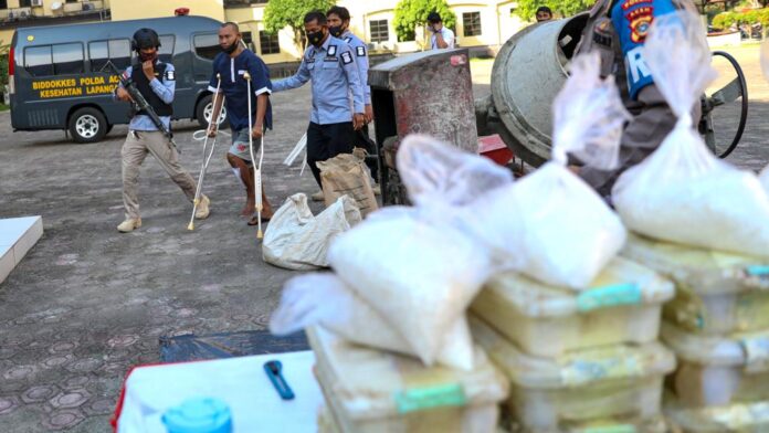 Berantas Narkoba, Polda Aceh Musnahkan 404,9 Kilogram Sabu-Sabu
