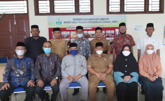 Majelis Pendidikan Aceh: Pemkab Bireuen Perlu Perkuat MPD