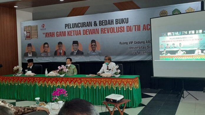 Buku 'Ayah Gani Ketua Dewan Revolusi DITII Aceh' Resmi Diluncurkan