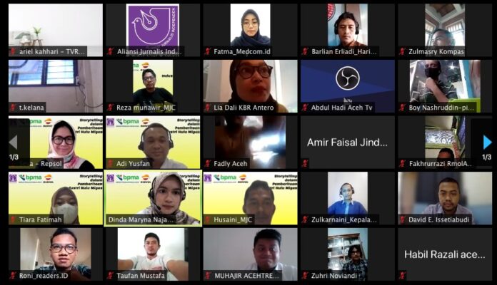 BPMA-Repsol Gandeng MJC Beri Edukasi Migas untuk Jurnalis di Banda Aceh
