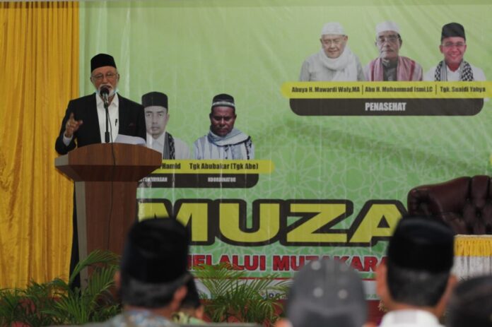 Tutup Muzakarah Ulama se-Aceh, Ini Pesan Wali Nanggroe