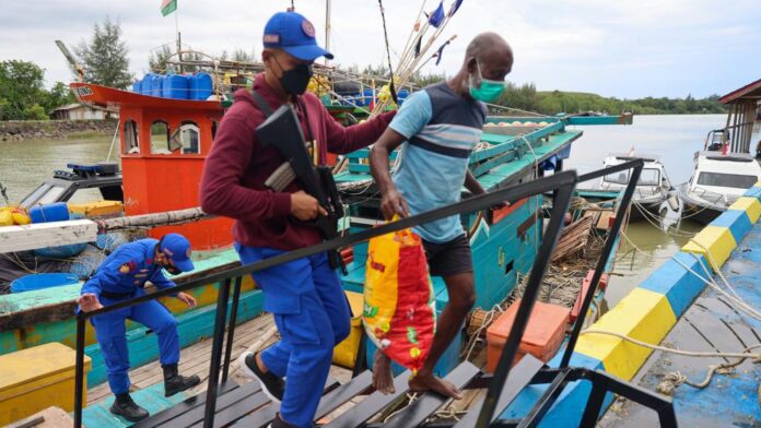 Satu Kapal Nelayan Asing Ditangkap di Perairan Pulau Rusa Aceh Besar