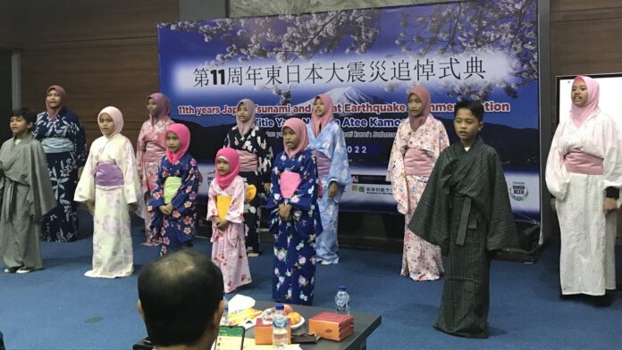Aceh Japan Community Peringati 11 Tahun Gempa dan Tsunami Jepang