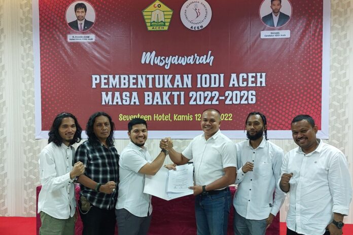 IODI Aceh Terbentuk, Khairul Riza Terpilih Jadi Ketua