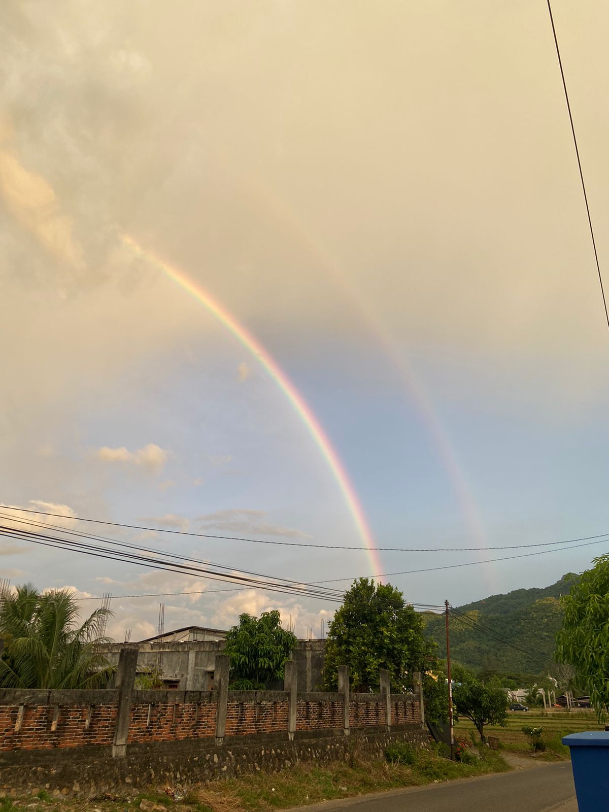 Fenomena Langka Twinned Rainbow Terjadi di Aceh Besar, Ini Penjelasan BMKG