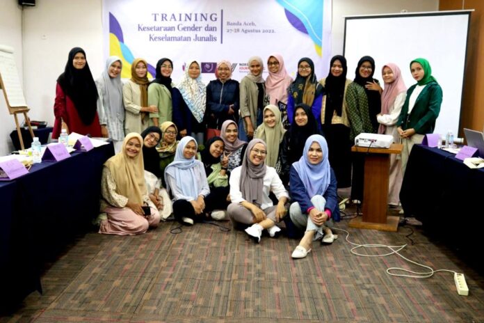 AJI Kota Banda Aceh Gelar Training Kesetaraan Gender dan Keselamatan Jurnalis