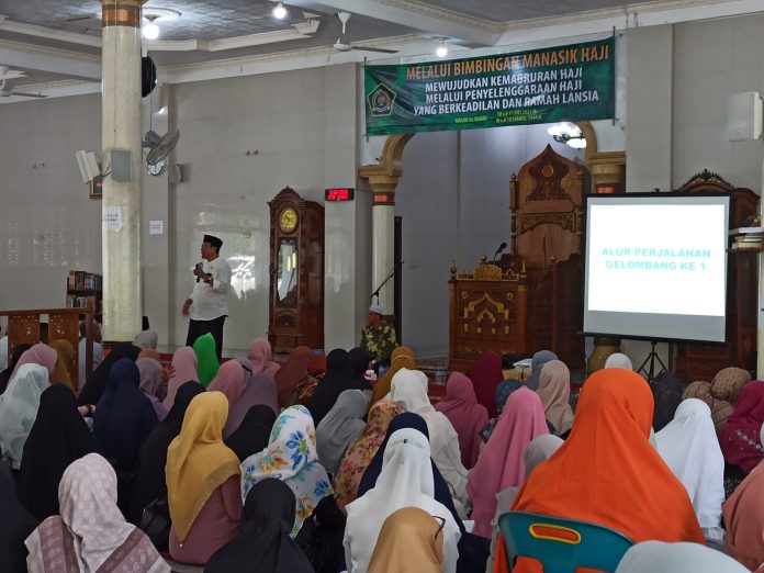 Kemenag Banda Aceh Gelar Bimbingan Manasik untuk Jemaah Calon Haji