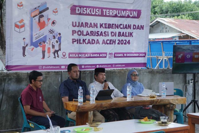 Kemiskinan penyebab ujaran kebencian dan polarisasi tinggi di Aceh